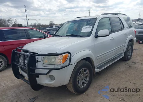 2006 Toyota Sequoia Limited V8 from USA, damaged, VIN 5TDZT38A46S275289